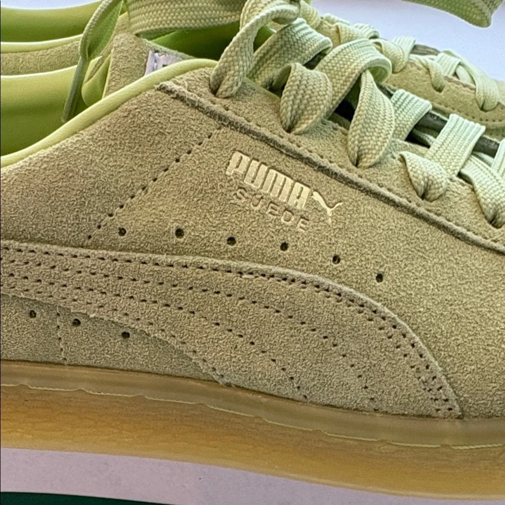 PUMA Suede Classic XXI Sneakers- NIB-Lily Pad- Size 9 - Picture 6 of 11